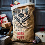 The Cotton Lined Grenville Personalised Christmas Sack, thumbnail 1 of 3