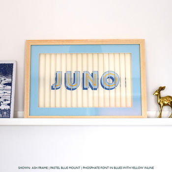 Personalised 3D New Baby Framed Artwork, 7 of 11