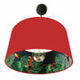 Lampshade With Tropical Rainforest Lining, thumbnail 5 of 8