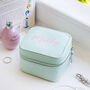 Personalised Mint Square Jewellery Case, thumbnail 1 of 2