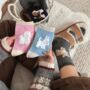 Novelty Fun Socks Dog Puppy Theme Four Pack, thumbnail 4 of 6