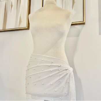Bride To Be Pearl Sarong, 3 of 4