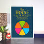 Personalised 'House Of Fun' Print, thumbnail 2 of 4