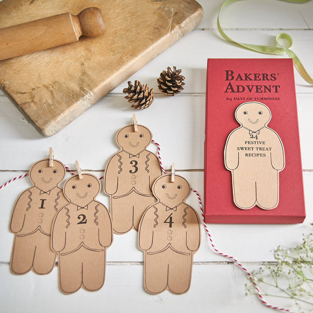 Bakers' Advent Calendar By Seedlings Cards & Gifts