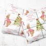 Rabbit Personalised Christmas Wrapping Paper, thumbnail 3 of 6