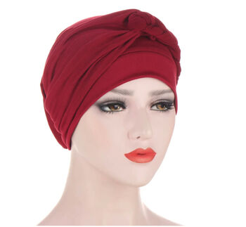 Pre Tied Chemo Headwrap Headwear, 12 of 12