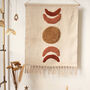Moon Phases Hand Tufted Wall Hanging, thumbnail 1 of 5