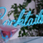 Cocktails Darling El Neon Sign, thumbnail 3 of 5