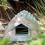 Wooden Wildlife Garden Hedgehog House, thumbnail 2 of 10