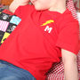 Childrens Super Hero Flash Personalised T Shirt, thumbnail 2 of 4