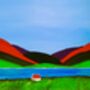 Scottish Landscape, Original Acrylic Painting, thumbnail 6 of 7