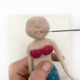 Needle Felting Kit Mermaid, thumbnail 7 of 9