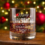 Christmas Holly And Snowflake Tumbler Glass With Chocolate Tree And Coaster Gift Boxed Set, thumbnail 2 of 7