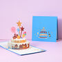 Happy Birthday Cake Pop Up Card, thumbnail 2 of 5