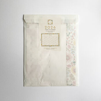 2026 Large Wall Planner | Hand Drawn Floral Design | Gift For Busy Women, 6 of 6