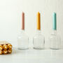 Coloured Short Dinner Candles, thumbnail 3 of 5