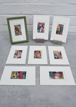 Pocket Painting. A Card, But Better. Barbican No. Eight, 3 of 5