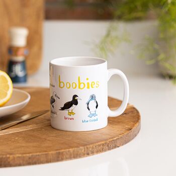 'Boobies' Bird Mug, 3 of 8
