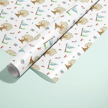 New Home Wrapping Paper, Housewarming Roll Or Folded, 2 of 4