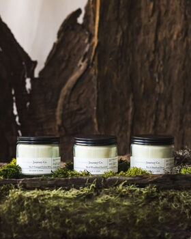 Tranquil Forest Mist Soy Wax Candle, 3 of 3