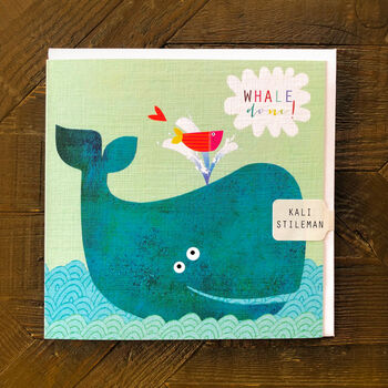 Whale Done Greetings Card, 4 of 5