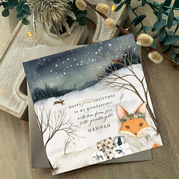 1st Christmas|Happy Christmas Card | Daddy /Mummy Nf, 7 of 11