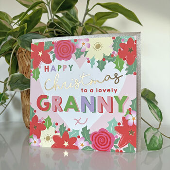 Celebration Christmas Granny Card, 2 of 3