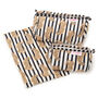 Serendipity Cotton Cosmetic Case Leopard, thumbnail 1 of 3
