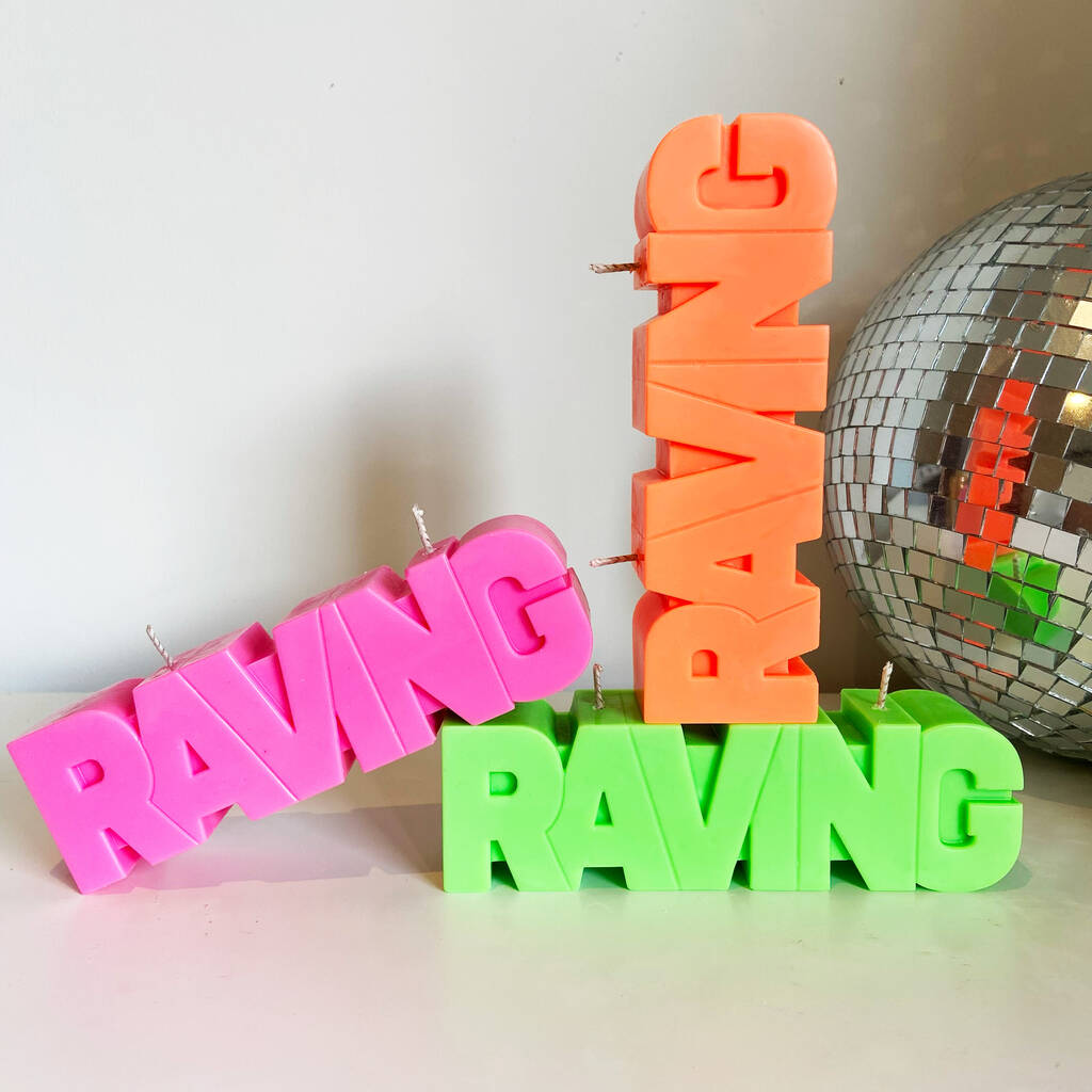 Raving Neon Candle, 1 of 9