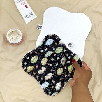 Wavy Reusable Cotton Face Wipes, 6 of 7