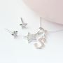 Personalised Children's Star Necklace And Earrings Set, thumbnail 1 of 6