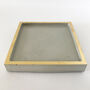 Square Concrete And Gold Trinket Dish, thumbnail 5 of 5