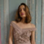 Kehlani Embellished Off The Shoulder Dress, thumbnail 3 of 8