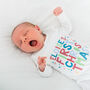 Personalised Any Wording Baby First Christmas Babygrow, thumbnail 1 of 11