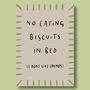 Biscuit Crumbs In Bed Print, thumbnail 4 of 4