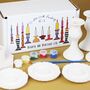 Paint Your Own Candleholder Kit Made From Jesmonite, thumbnail 2 of 7