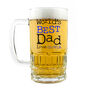 Personalised World's Best Dad Glass Tankard, thumbnail 4 of 5