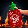 Sriracha Hot Sauce Hot Water Bottle, thumbnail 1 of 6