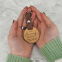 Personalised 'This Daddy Belongs To:' Keyring For Dad, thumbnail 4 of 7