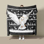 Owl Fleece Blanket, thumbnail 3 of 8