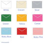 Personalised Classic Correspondence Cards, thumbnail 11 of 12
