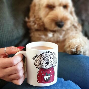Personalised Christmas Dog Lover Stocking Filler Mug, 10 of 10