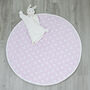 Pink Star Quilted Play Mat, thumbnail 2 of 4