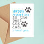 Father's Day Card From The Dog, thumbnail 1 of 2