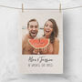 Personalised Photo Tea Towel | New Home Gift, thumbnail 3 of 3