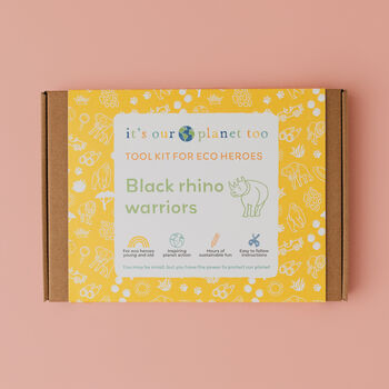 Children's Eco Activity Box: Black Rhino Warriors, 2 of 12