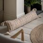 Thea Woven Draught Excluder Cream, thumbnail 1 of 4