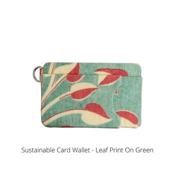 Sustainable Card Wallets Collection Four/Six, 11 of 11