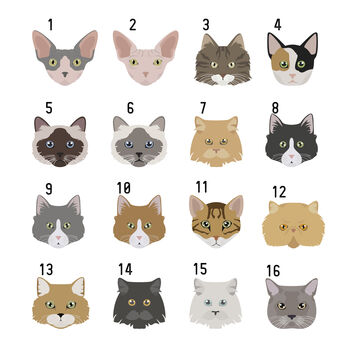 Personalised Cat Breed Wooden Puzzle, 3 of 9