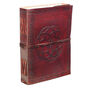 Indra Celtic Knot Leather Journal Notebook, thumbnail 3 of 10